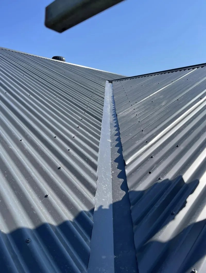Chipping Norton roof replacement: new ridge capping