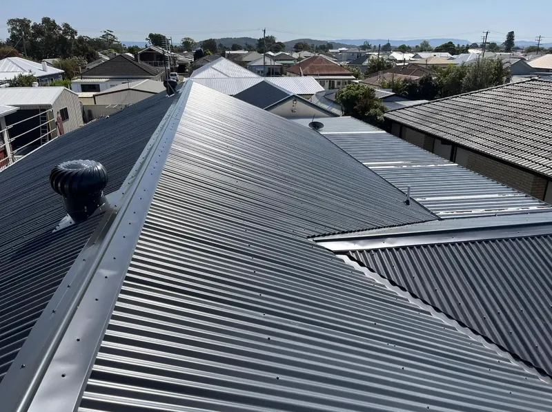 Chipping Norton roof replacement: finished Colorbond roof
